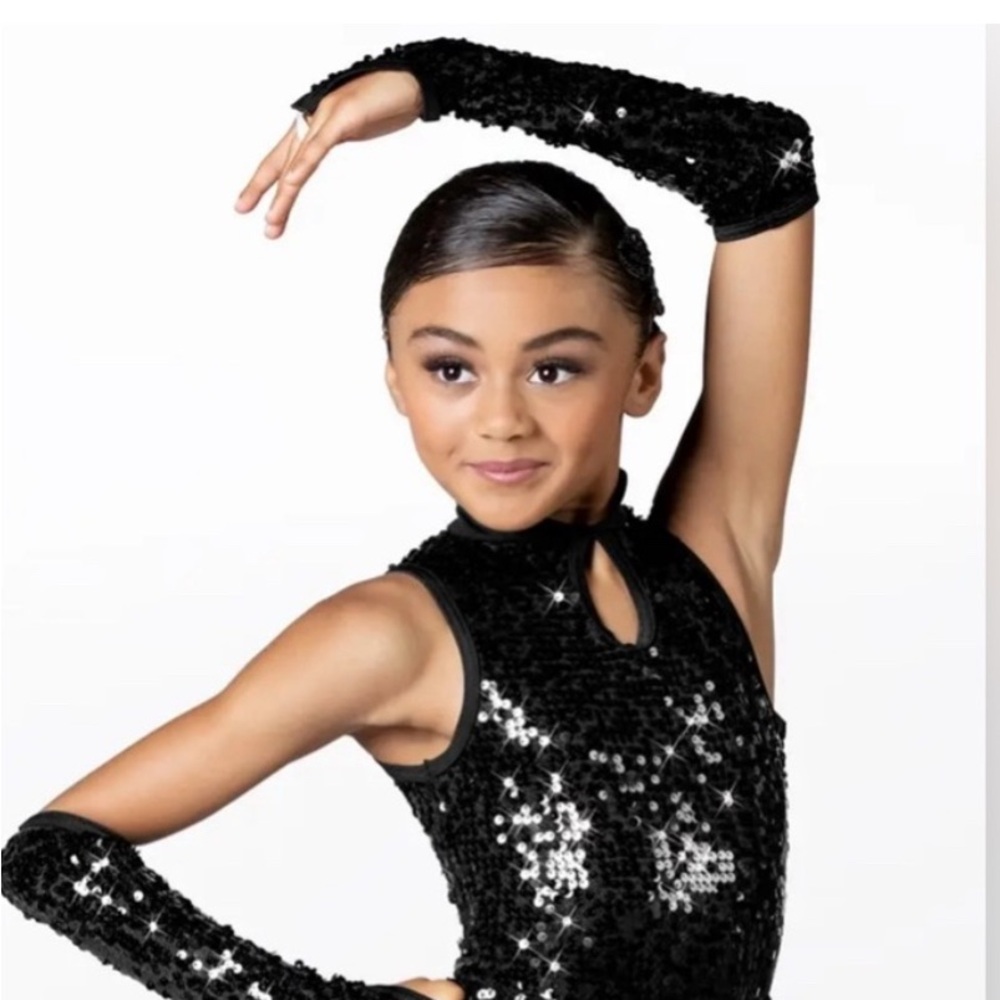 Weissman black shorts romper costume size MC